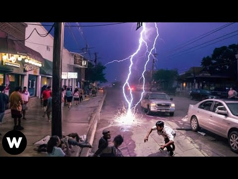 Most Dangerous Lightning Strikes Caught on Camera Went Horribly Wrong!