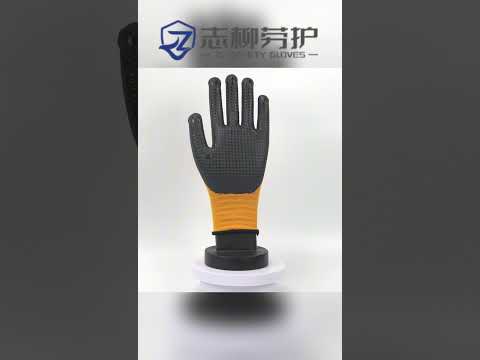 Abrasion-resistant coating extends glove lifespan while providing excellent hand protection,