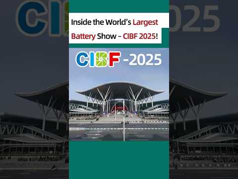 Inside the World’s Largest Battery Show - CIBF 2025!
