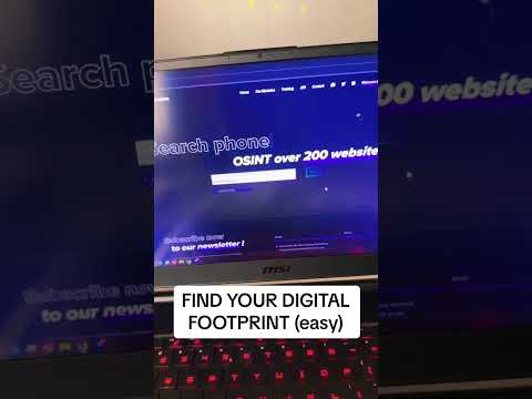 Find Your Digital Footprint (easy)