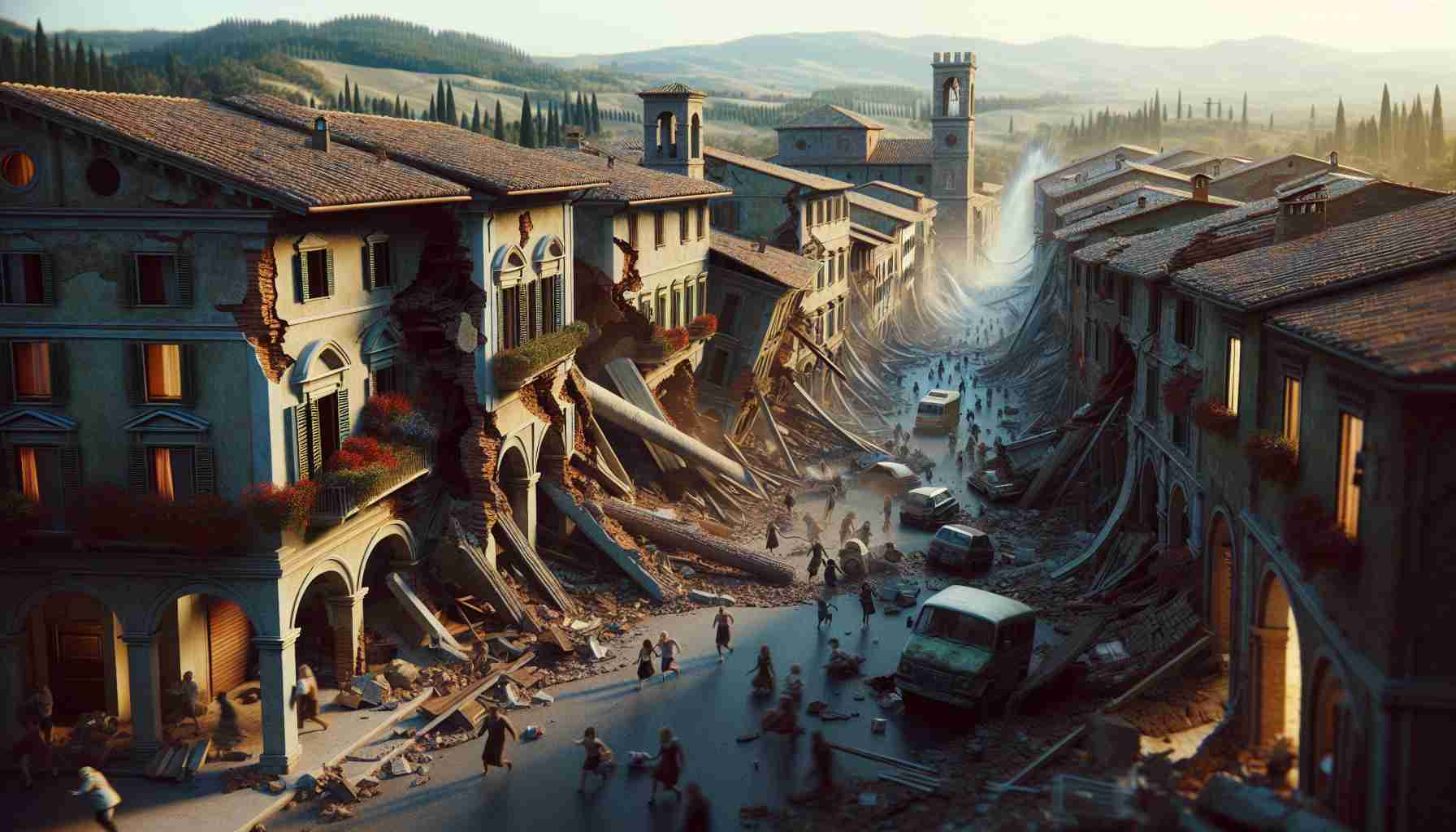 Shocking Earthquakes Rock Tuscany: Schools Shut Down and Residents Flee!