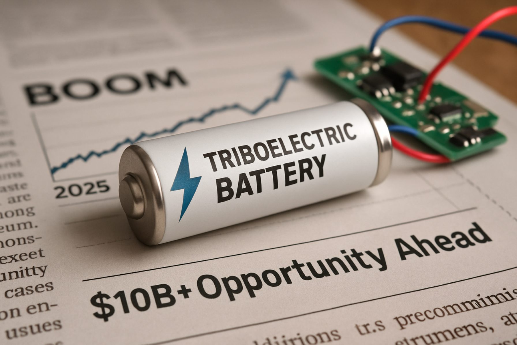 Triboelectric Battery Boom: 2025’s Breakthroughs & The $10B+ Opportunity Ahead